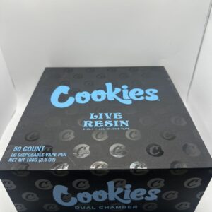 COOKIES DUAL CHAMBER DISPOSABLE 2G – 3 IN 1 – LIVE RESIN