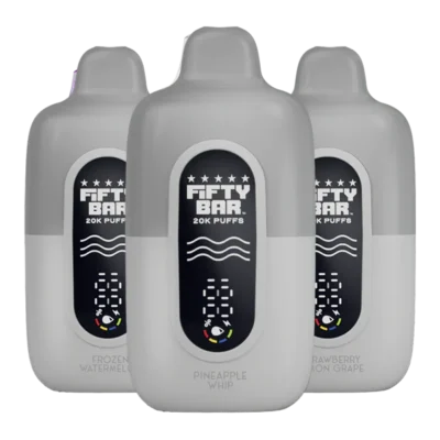 Fifty Bar Silver Series 20mg Sampler Pack